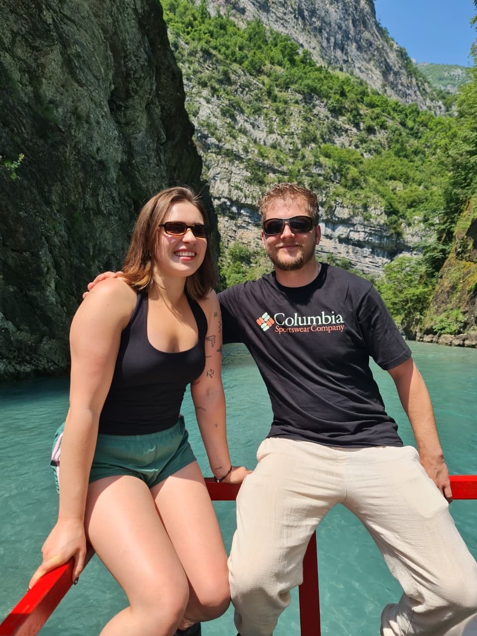 Shala River canyon and turquoise water